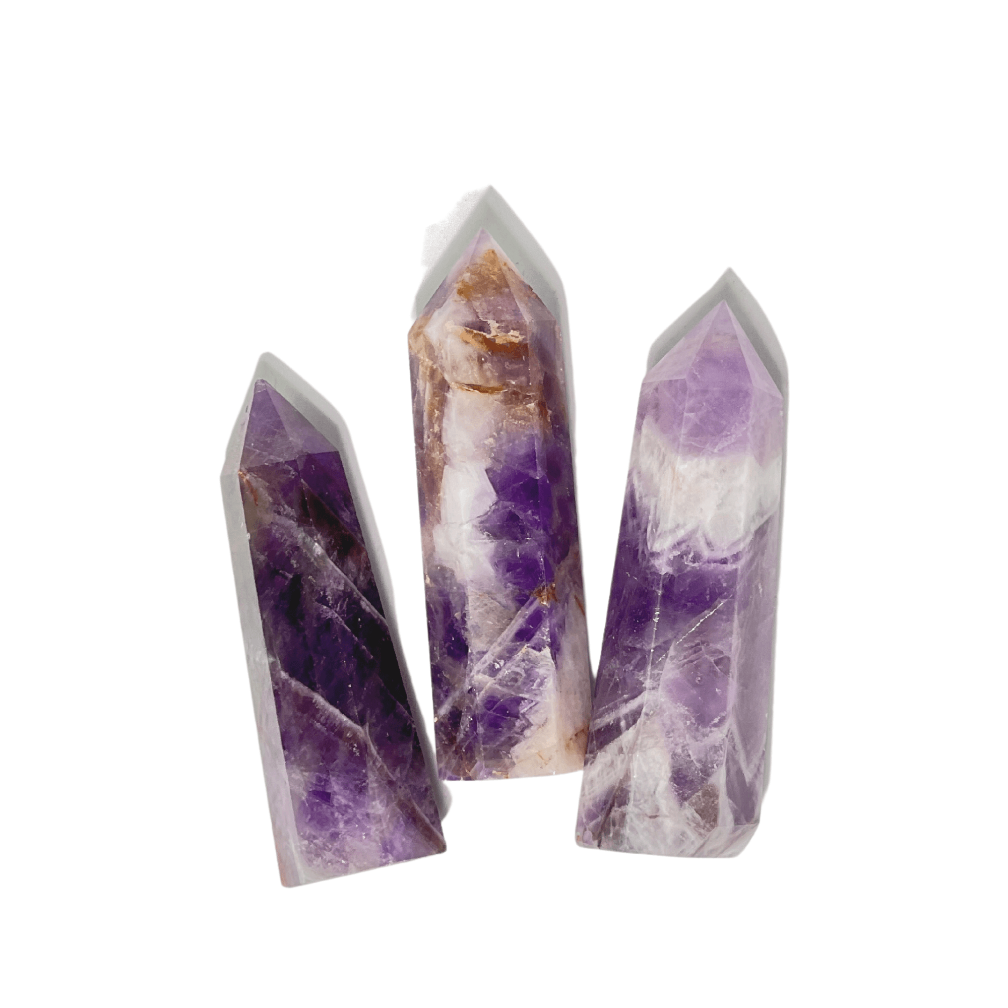 Natural Amethyst Crystal Quartz Point