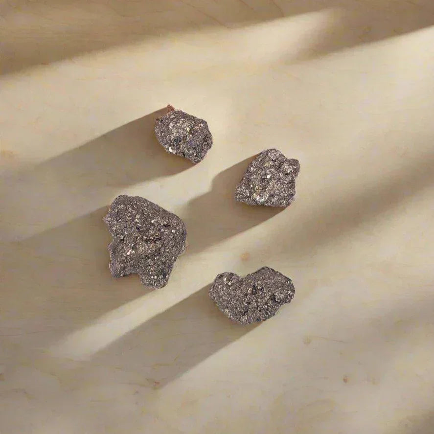 2 oz Raw Pyrite Stone Bags - Classic Variable