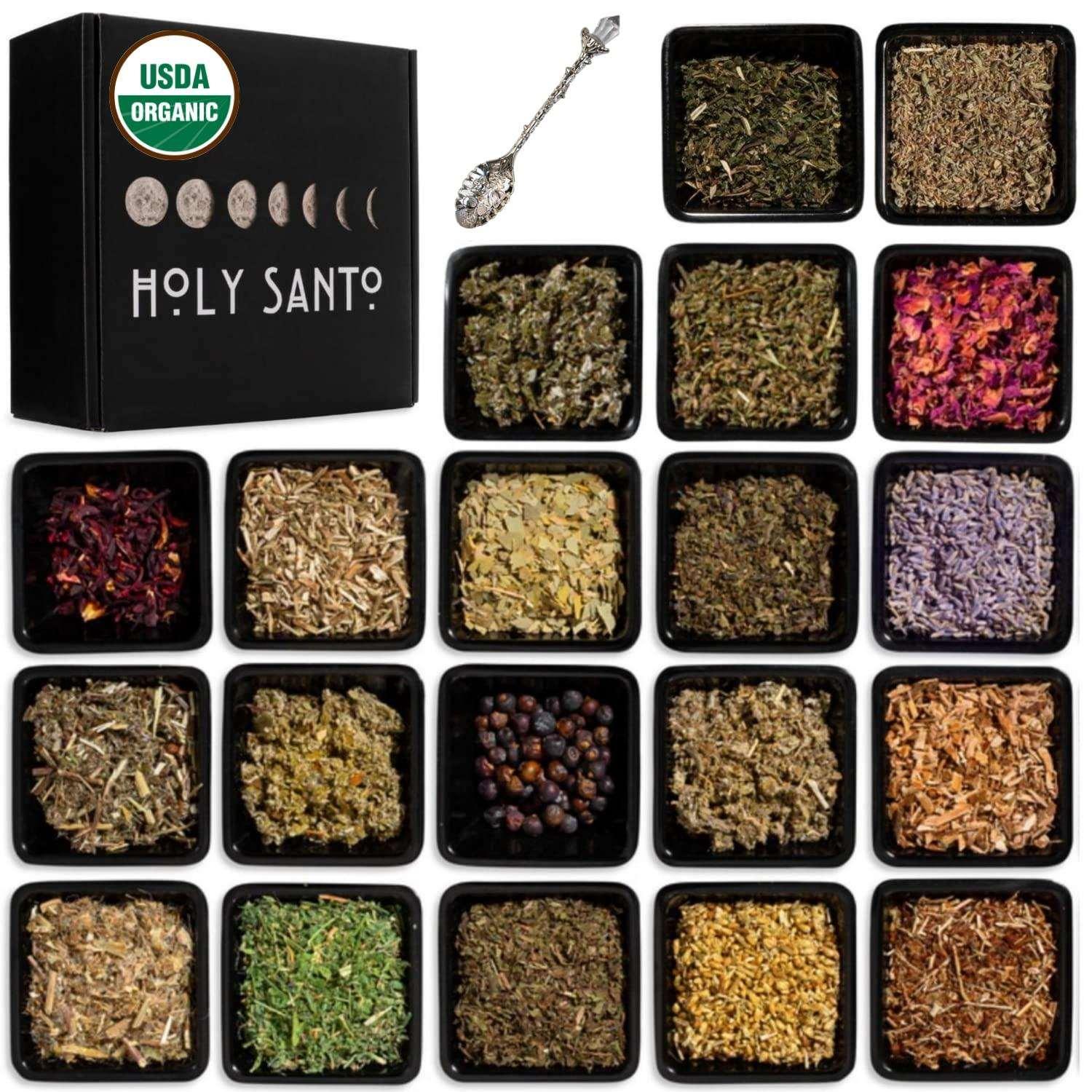 20-Piece Organic Dried Herbs - Classic Variable