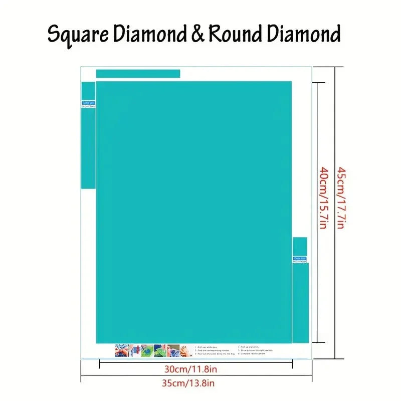 Custom Completed Diamond Art