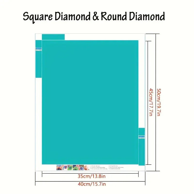 Custom Completed Diamond Art