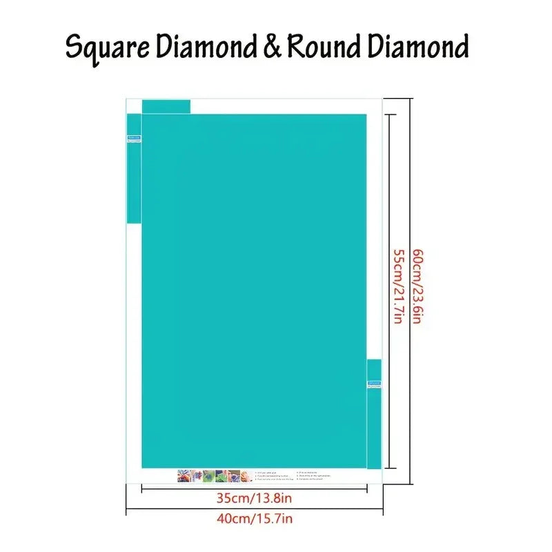 Custom Completed Diamond Art