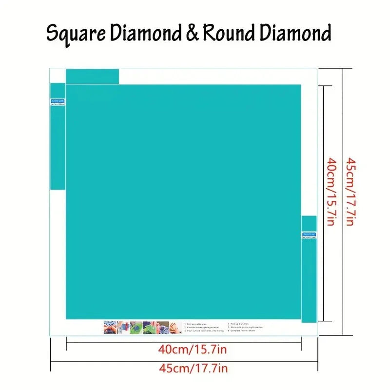 Custom Completed Diamond Art