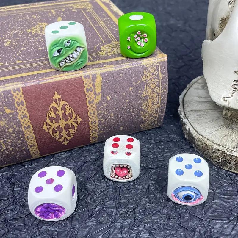 Resin Demon Monster Dice