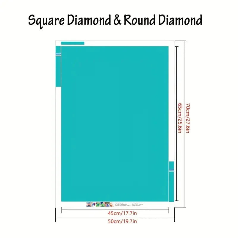 Custom Completed Diamond Art