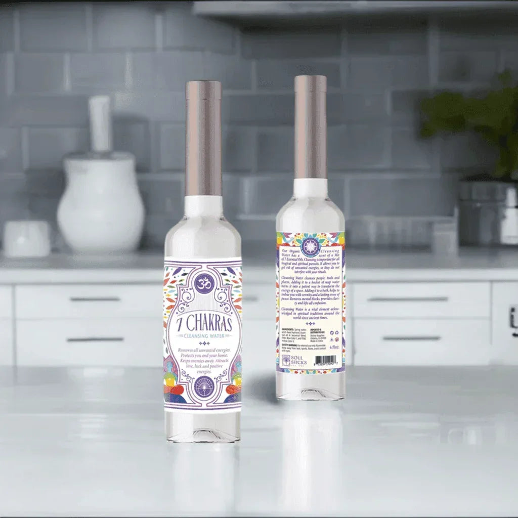 7 Chakras Cleansing Water - Classic Variable