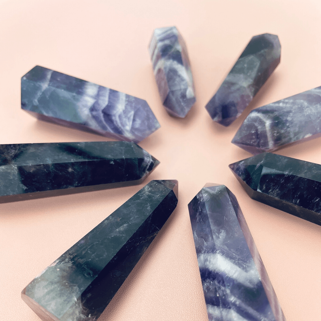 Natural Amethyst Crystal Quartz Point