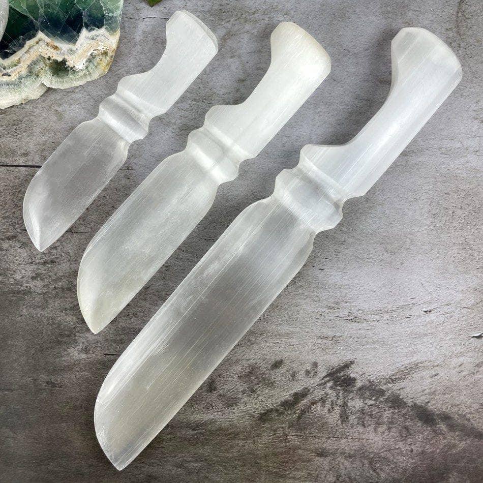 Selenite Ritual Blade