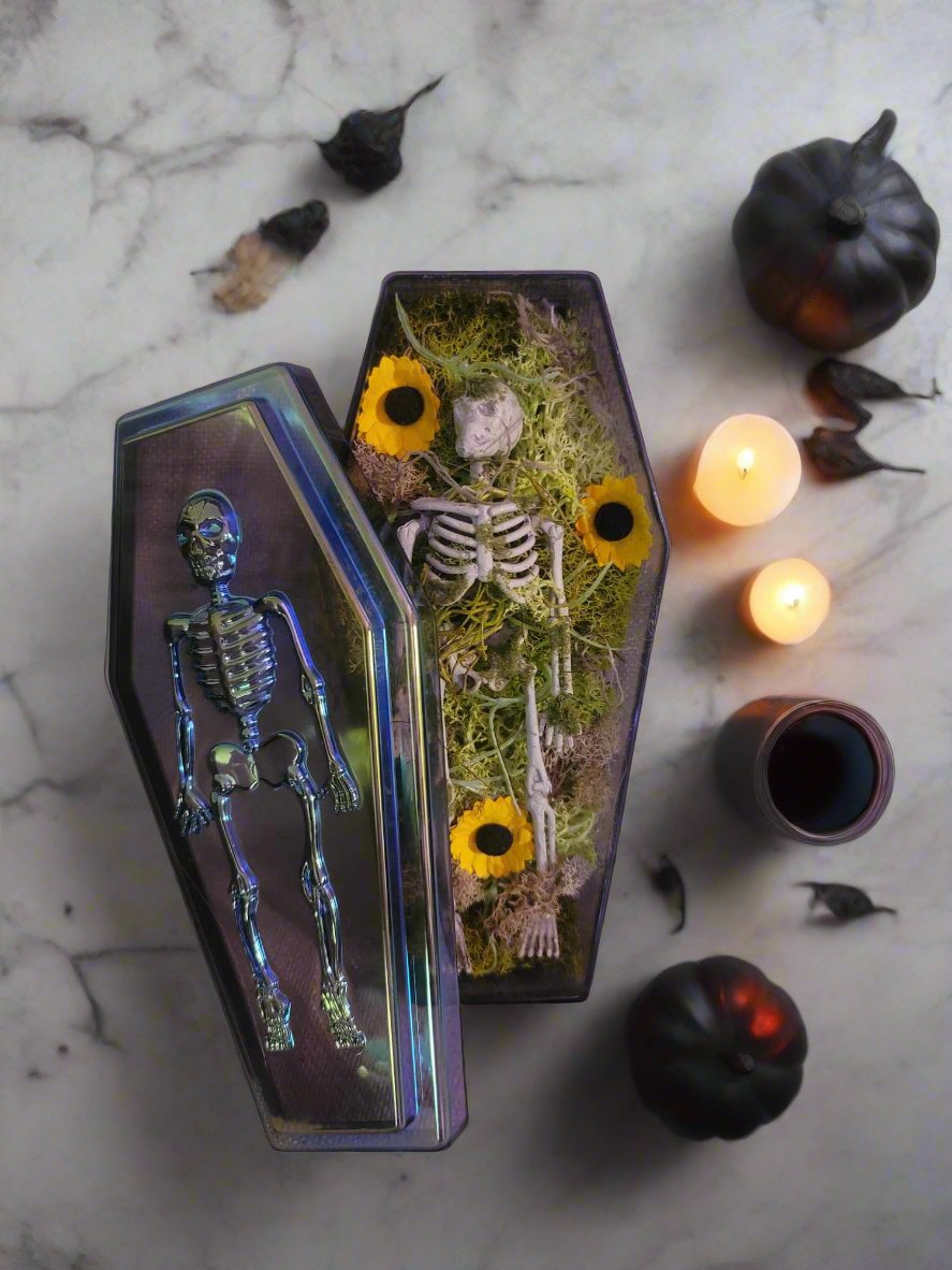 Halloween Coffin Decor