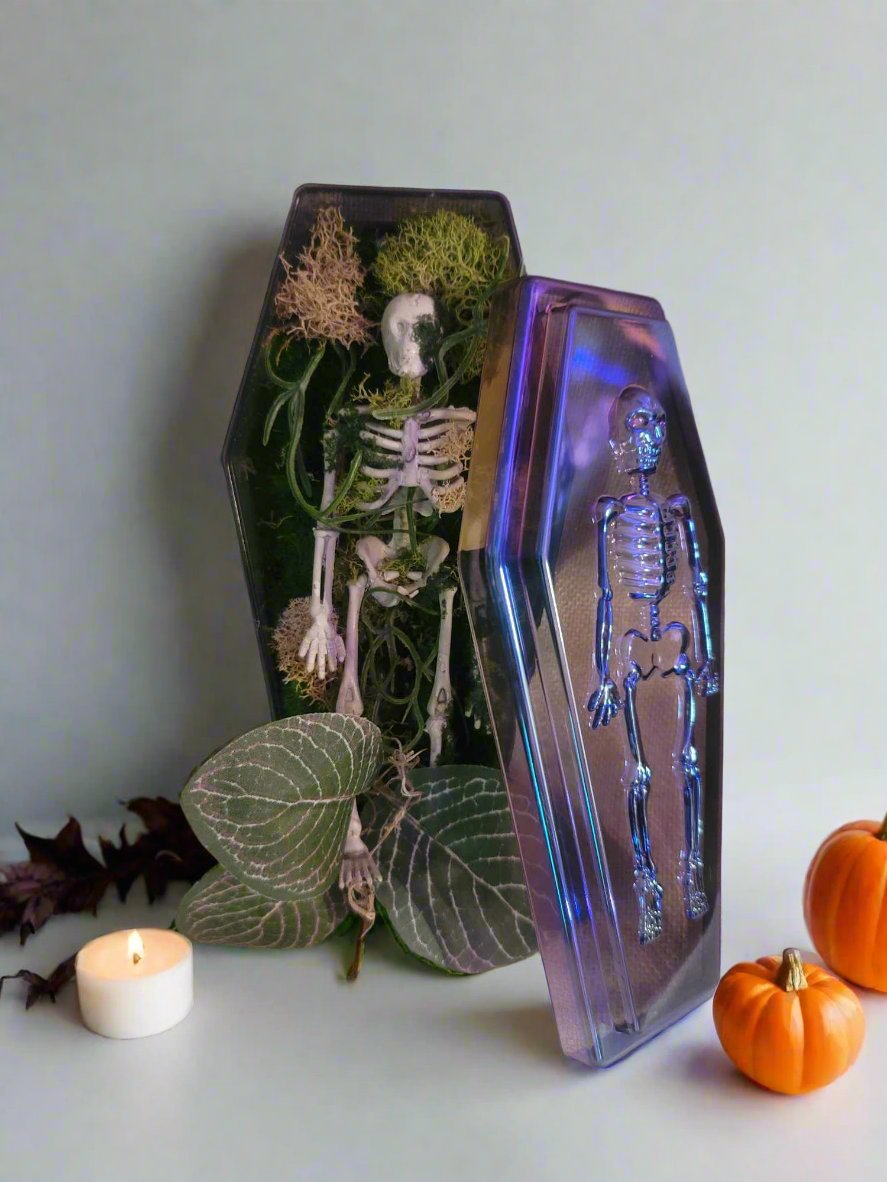 Halloween Coffin Decor