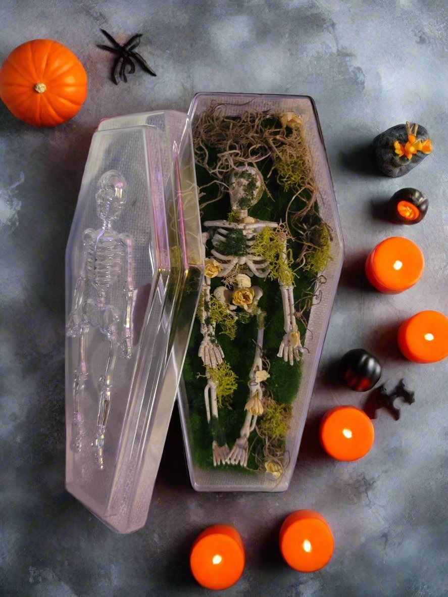 Halloween Coffin Decor