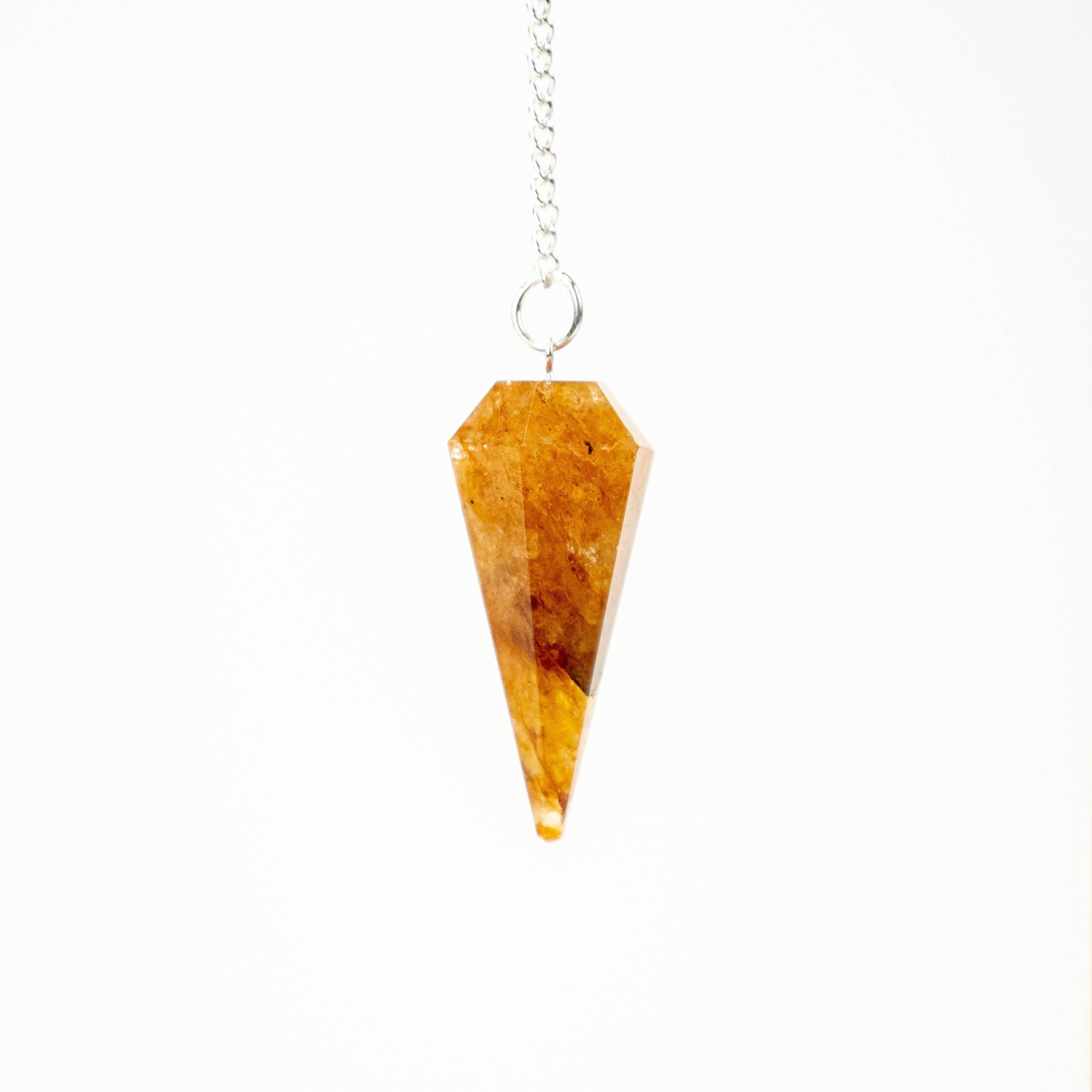 Faceted Polished Pendulums