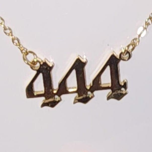 Angel Number Necklace - Classic Variable