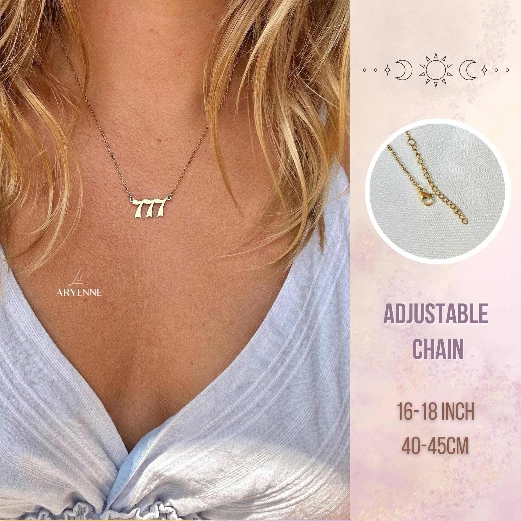 Angel Number Necklace - Classic Variable