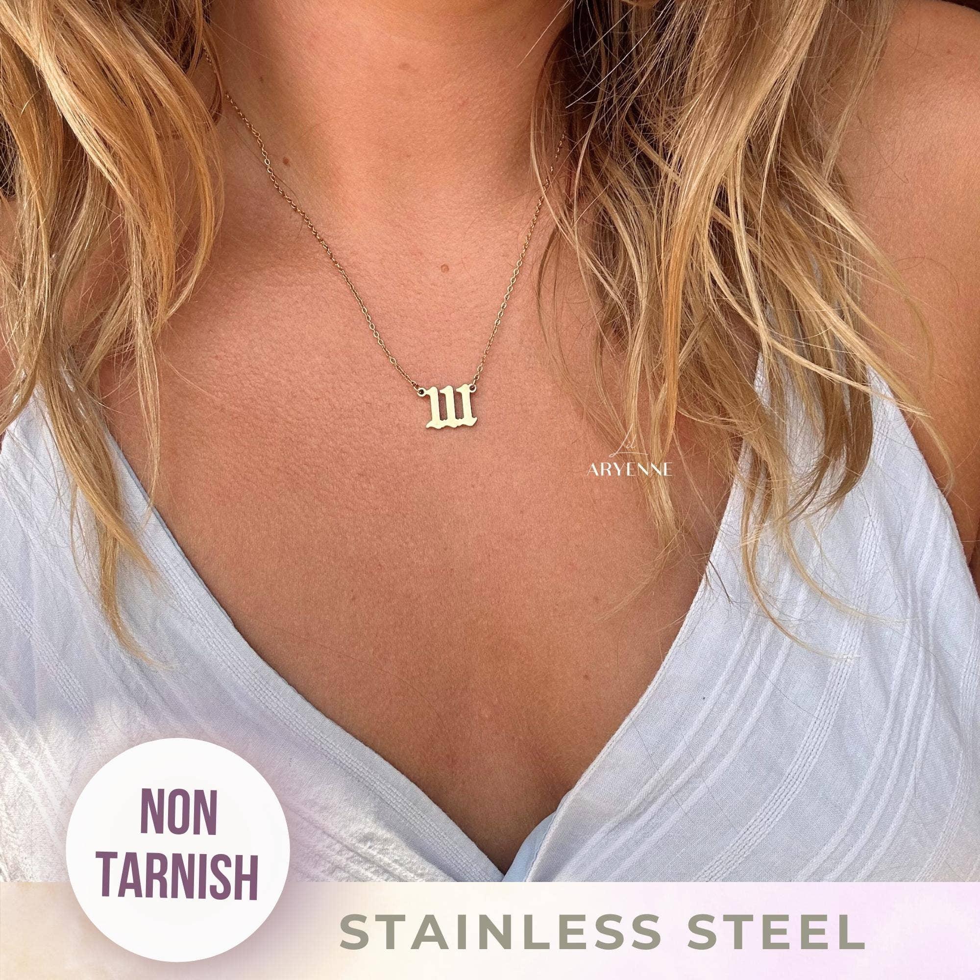 Angel Number Necklace - Classic Variable