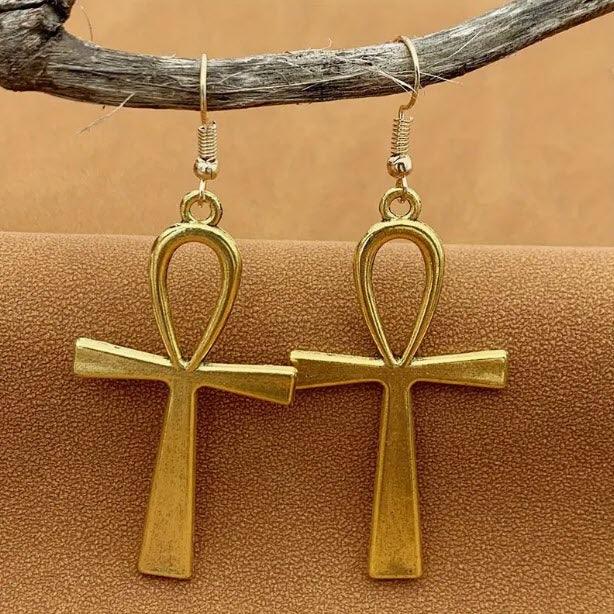Ankh Earrings - Classic Variable