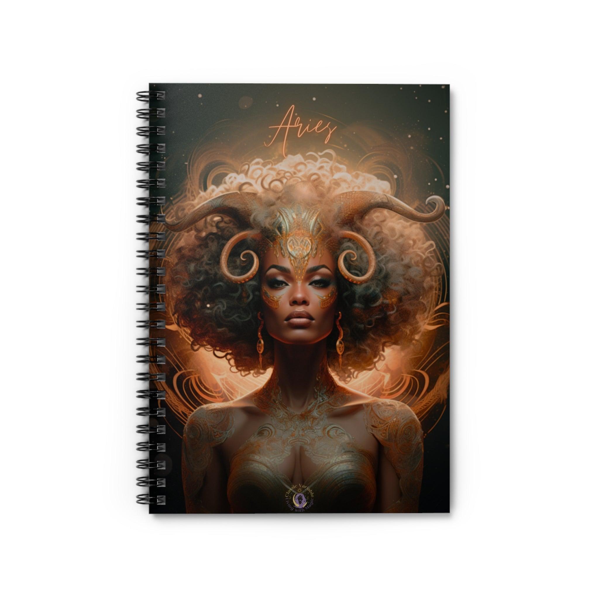 Aries Spiral Notebook - Ruled Line - Classic Variable