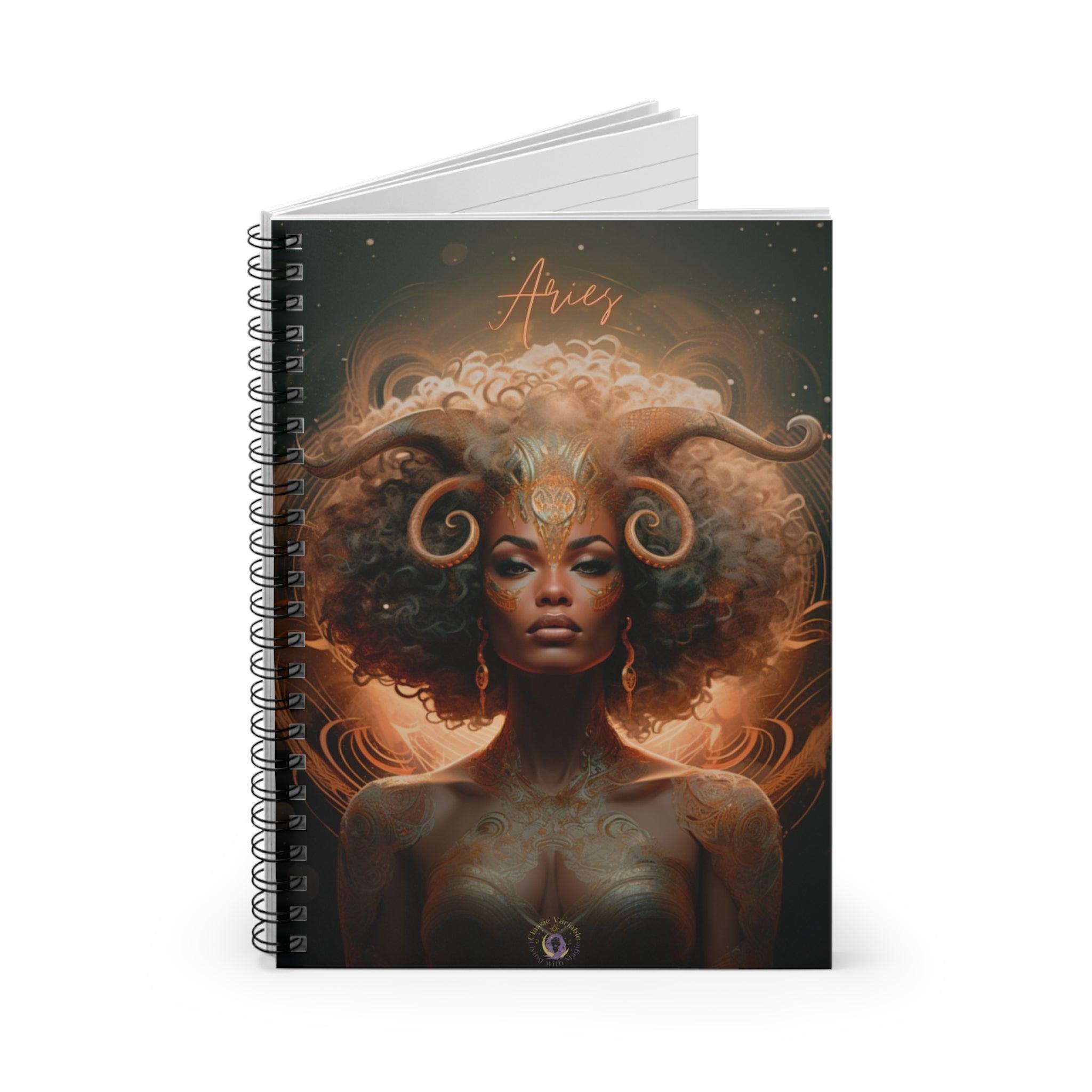 Aries Spiral Notebook - Ruled Line - Classic Variable