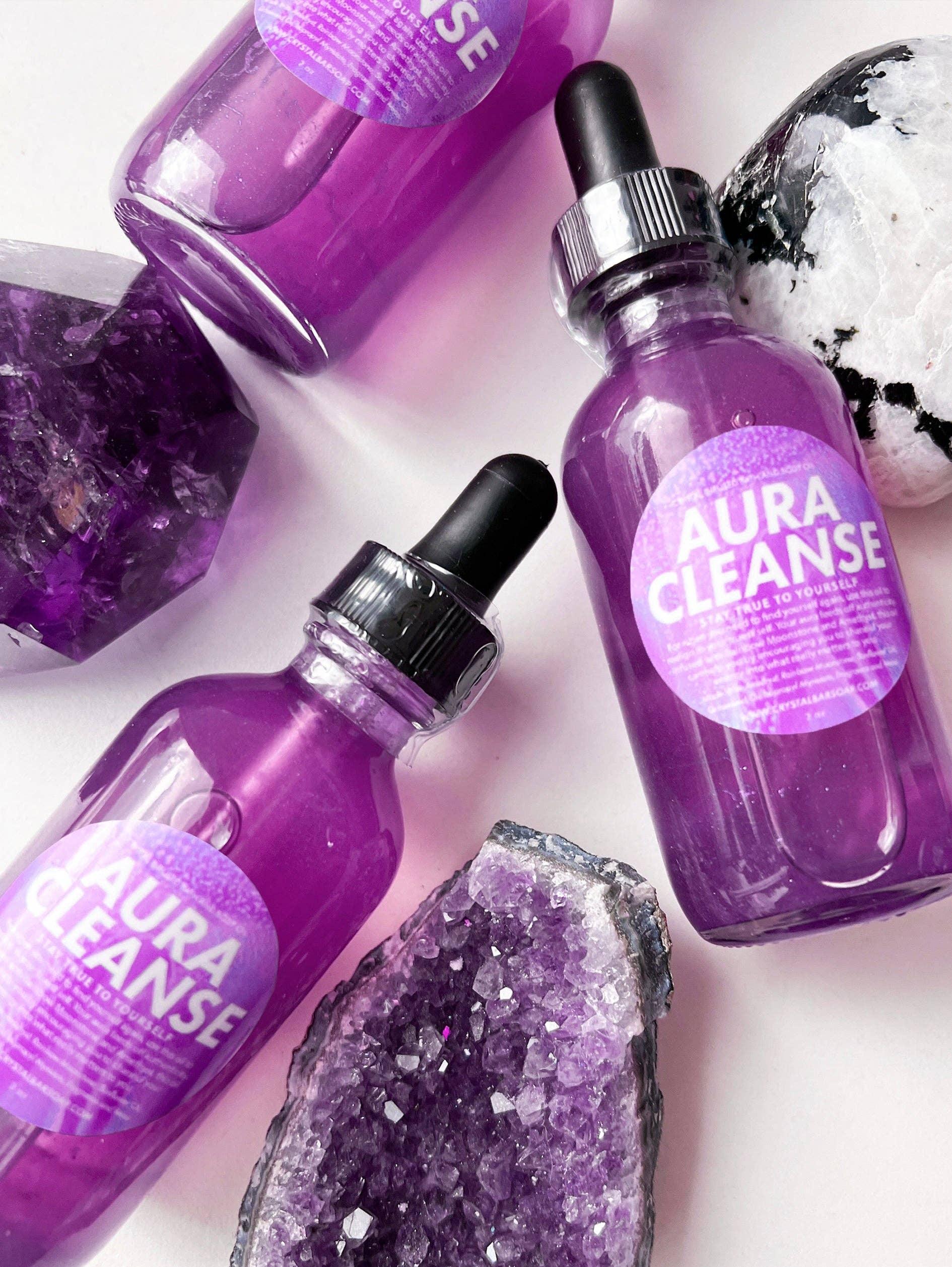 Aura Cleanse Crystal Infused Bath and Body Oil - Classic Variable