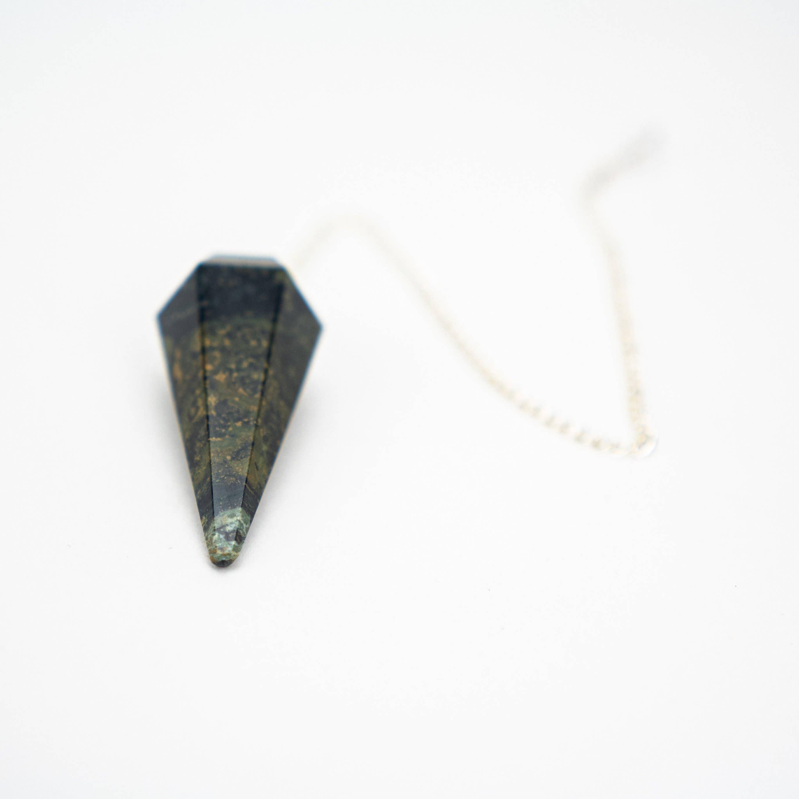 Faceted Polished Pendulums