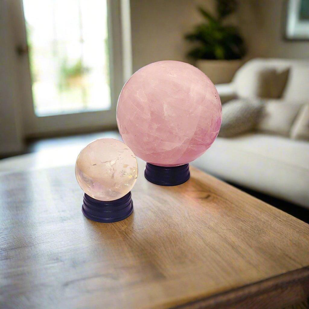 Black Crystal Sphere Stand - Classic Variable