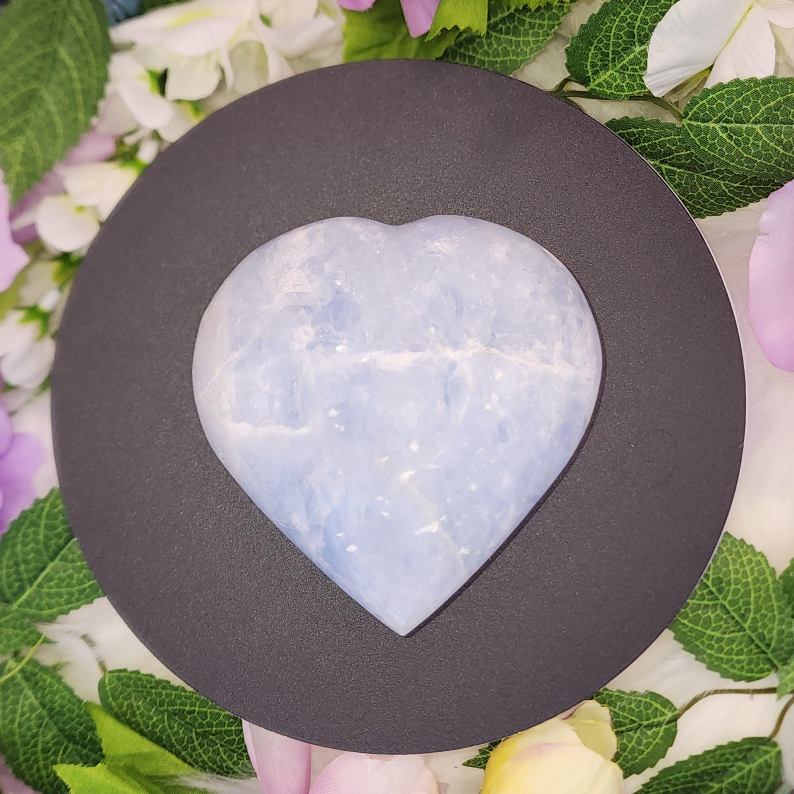 Blue Calcite Heart - Classic Variable