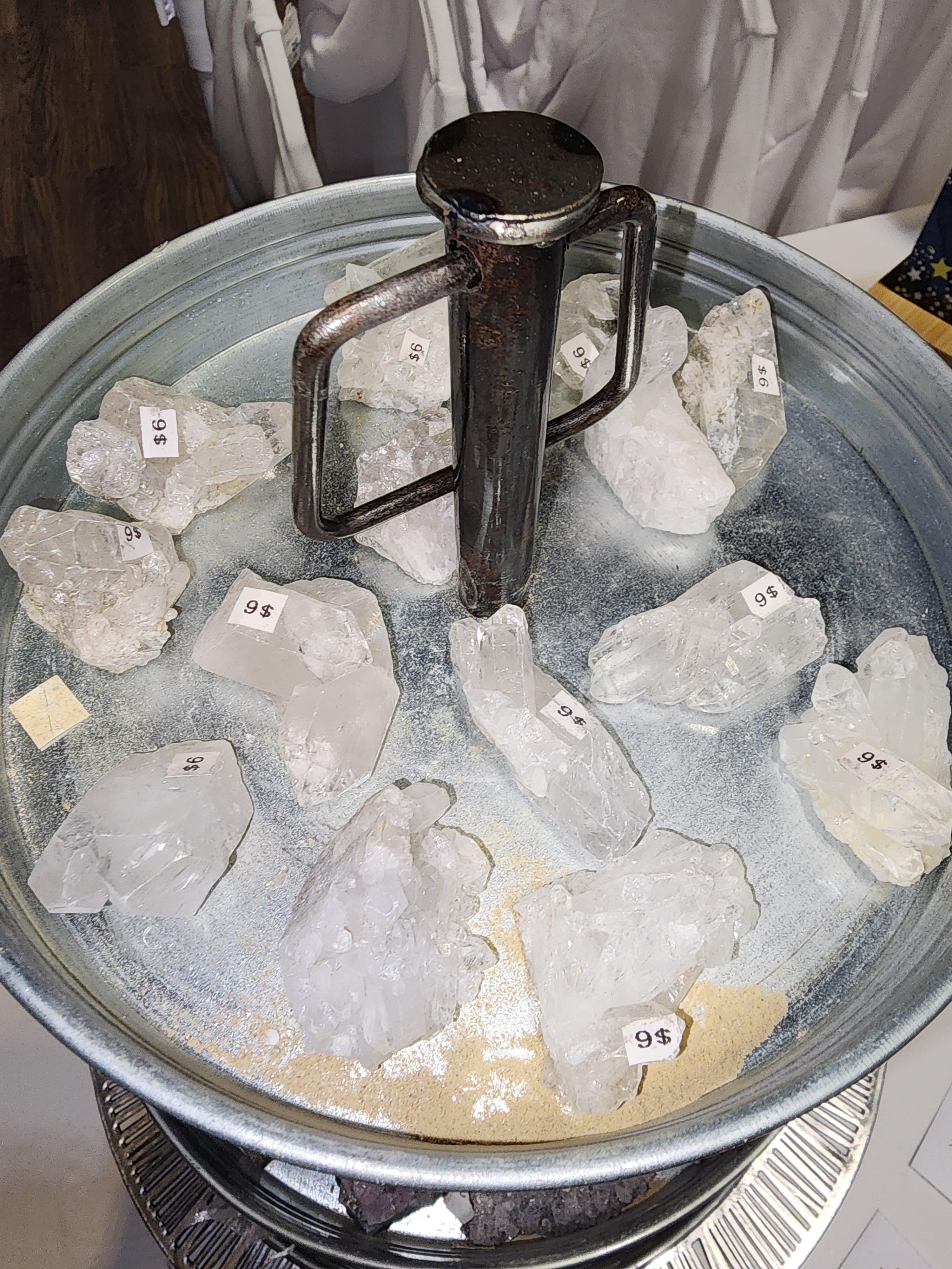 Clear quartz cluster - Classic Variable