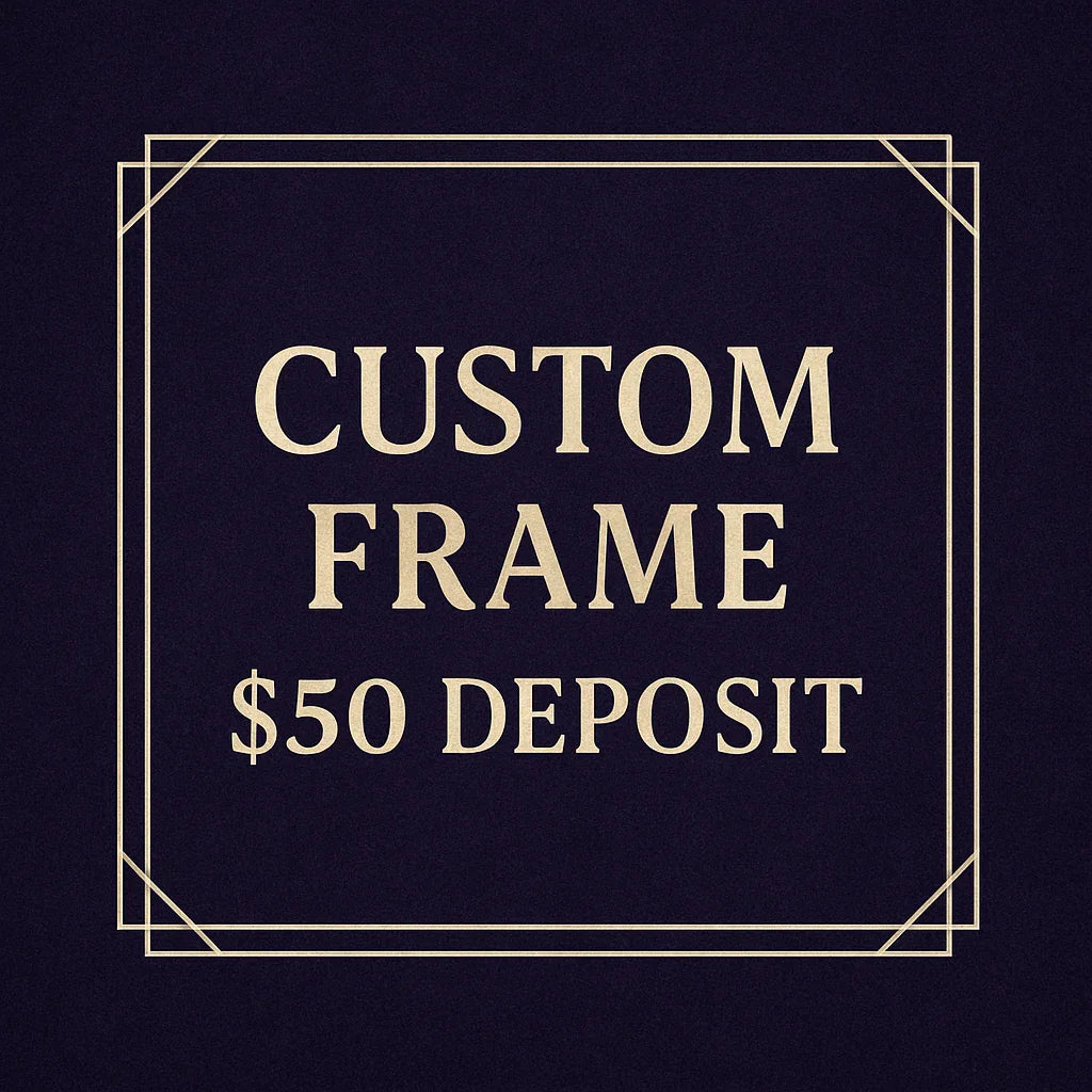Custom Completed Diamond Art Frame Options