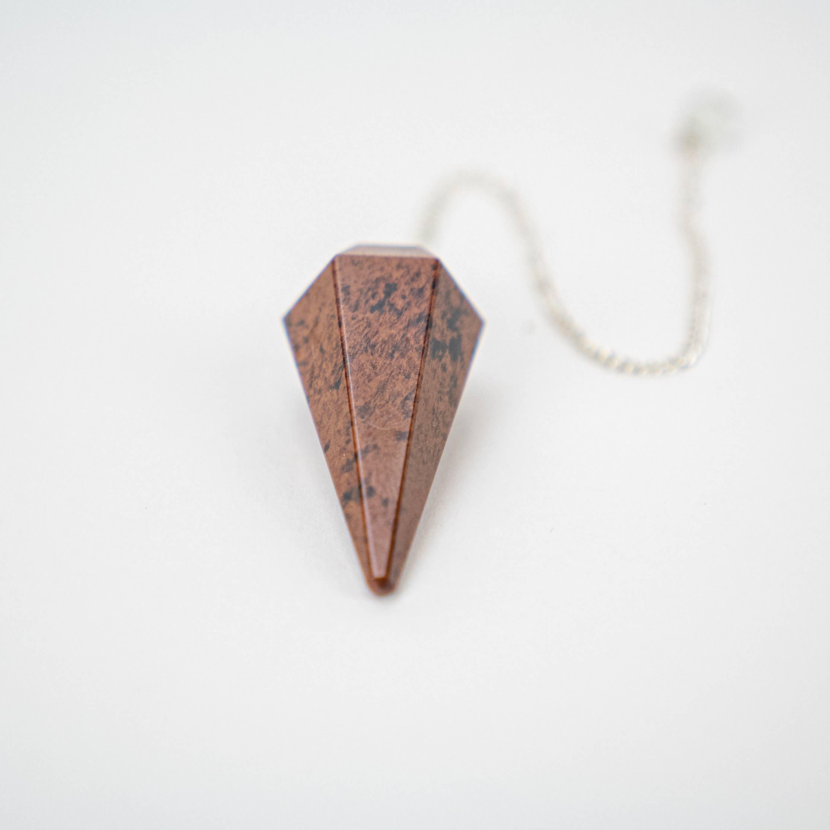 Faceted Polished Pendulums