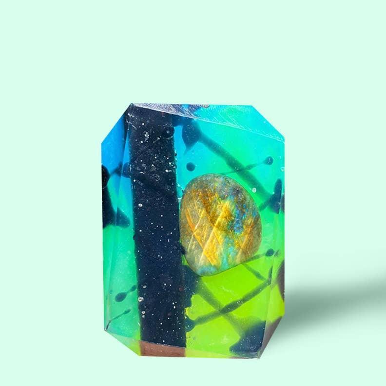 Evening Aurora Crystal Infused Bar Soap - Classic Variable