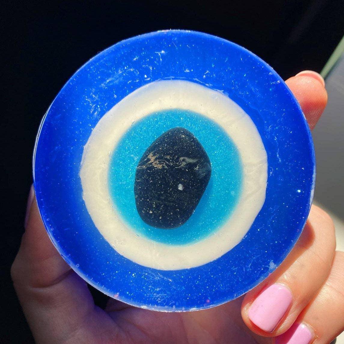 Evil Eye Crystal Infused Bar Soap - Classic Variable