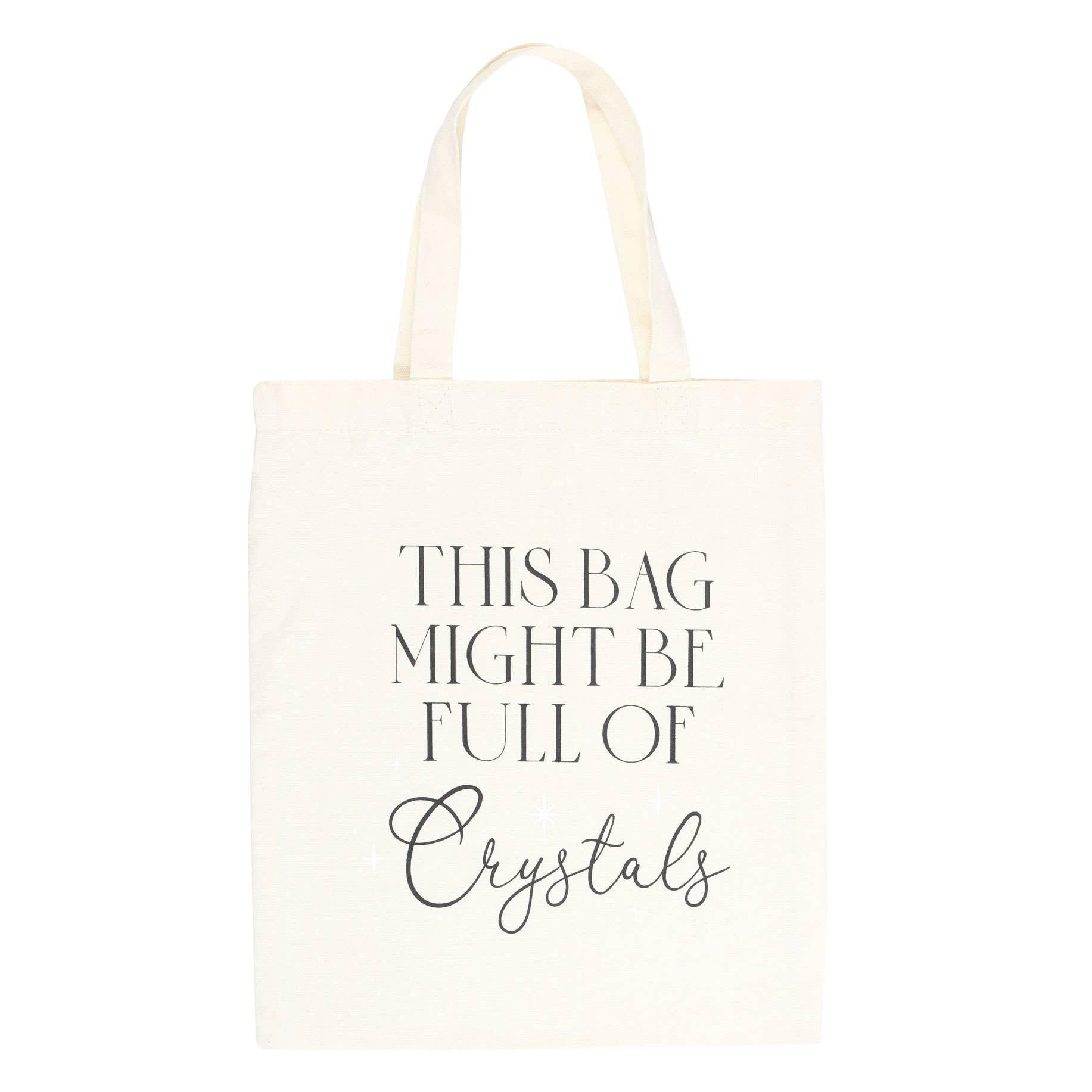 Full of Crystals Polycotton Tote Bag - Classic Variable