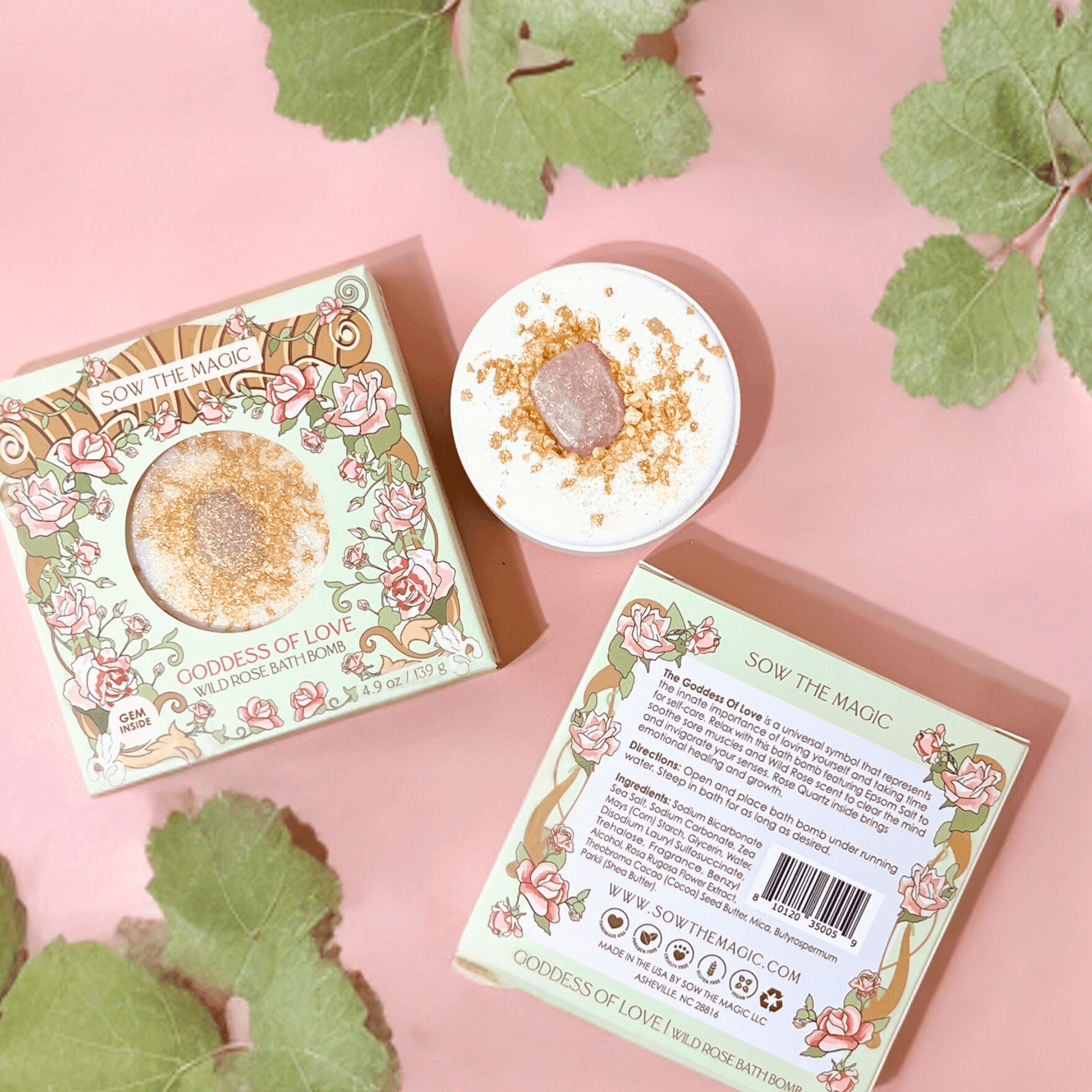 Goddess of Love Bath Bomb - Classic Variable