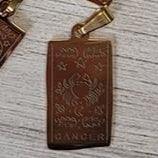 Collier zodiaque tarot en or
