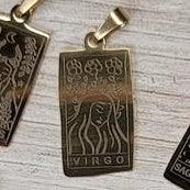 Collier zodiaque tarot en or
