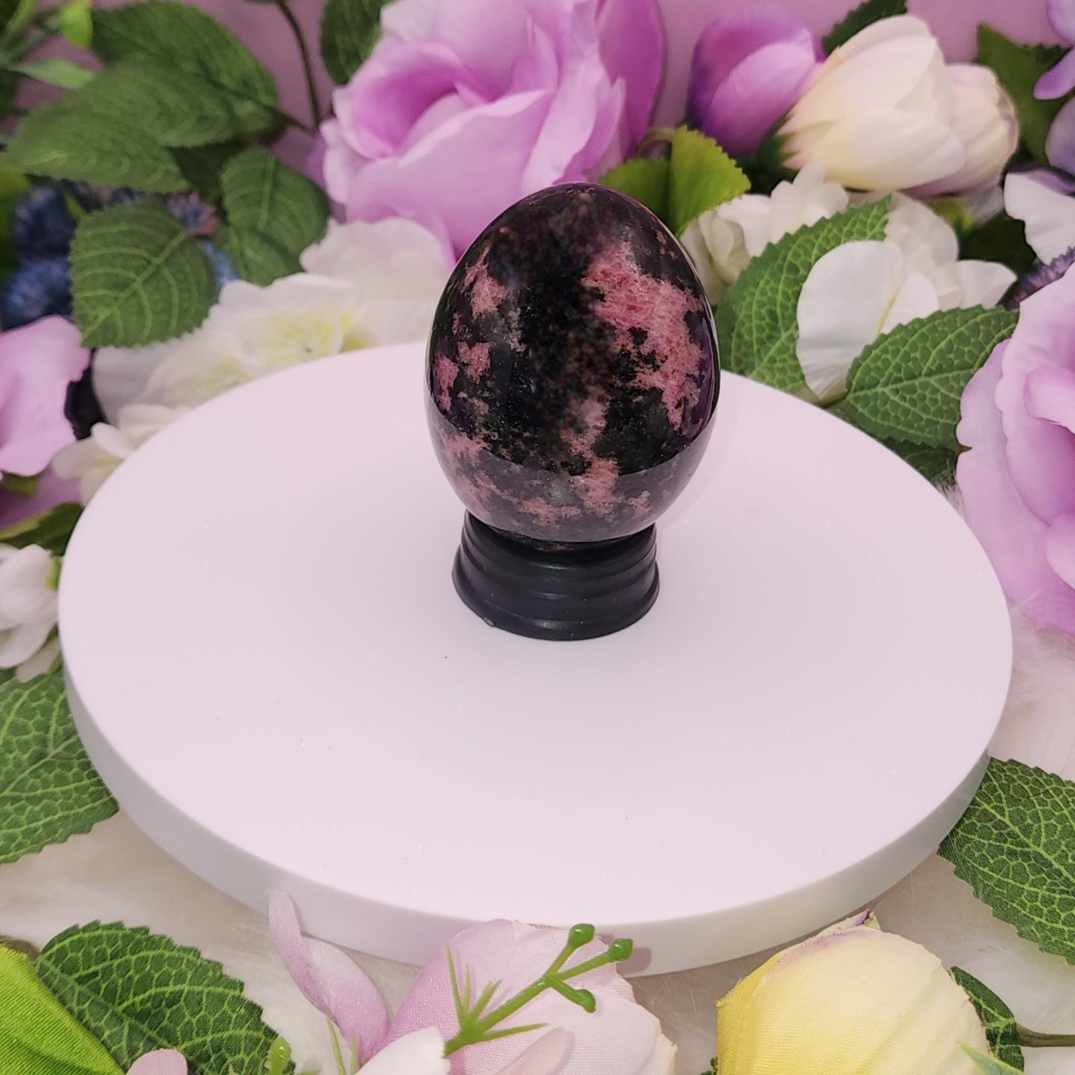 Rhodonite Egg - Classic Variable