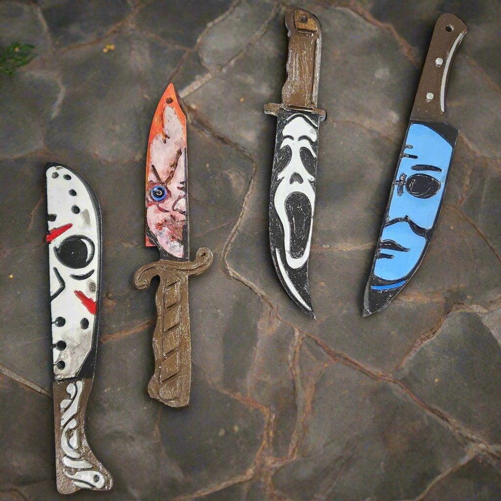 Resin Horror Villain Faux Blades