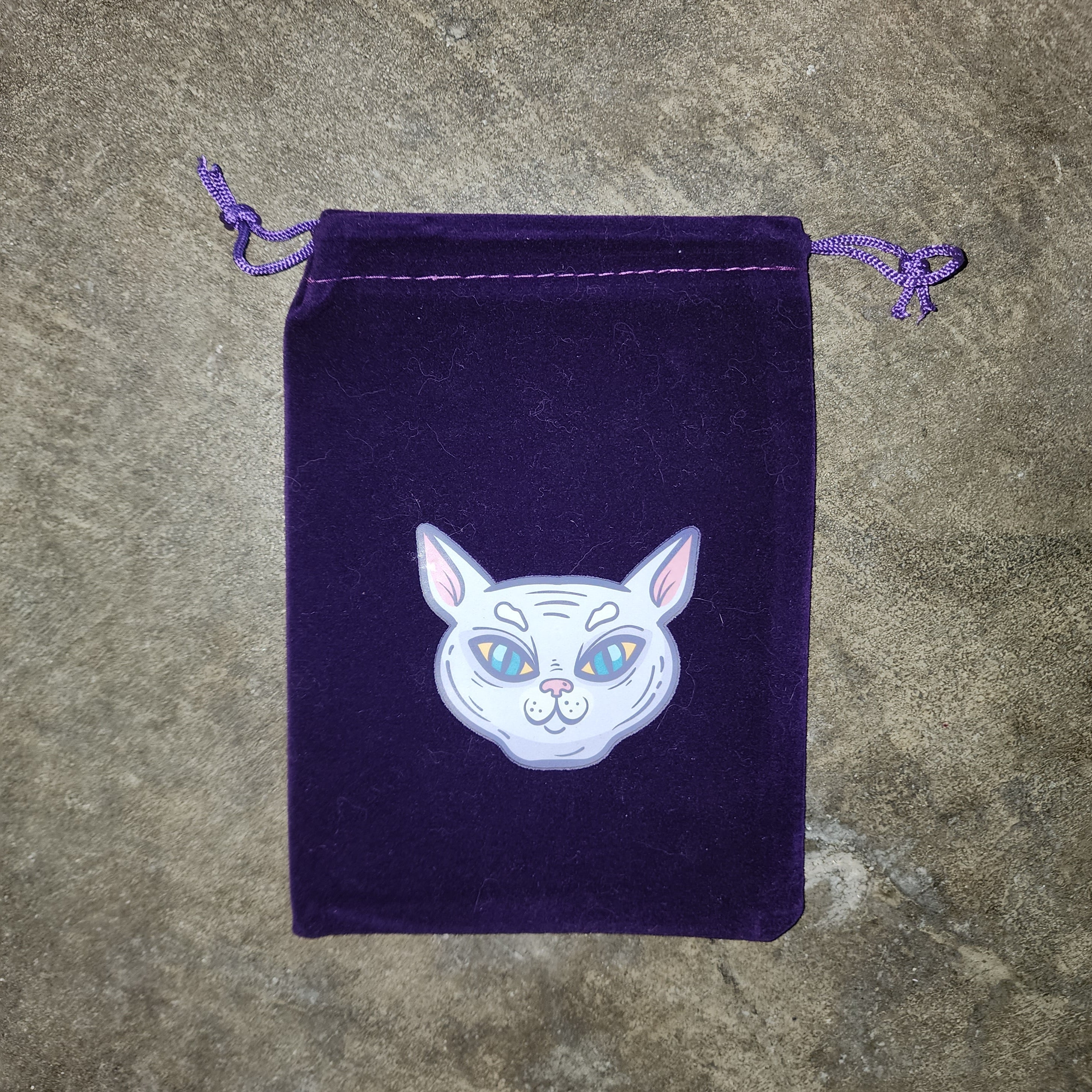 Purple Velvet Bag