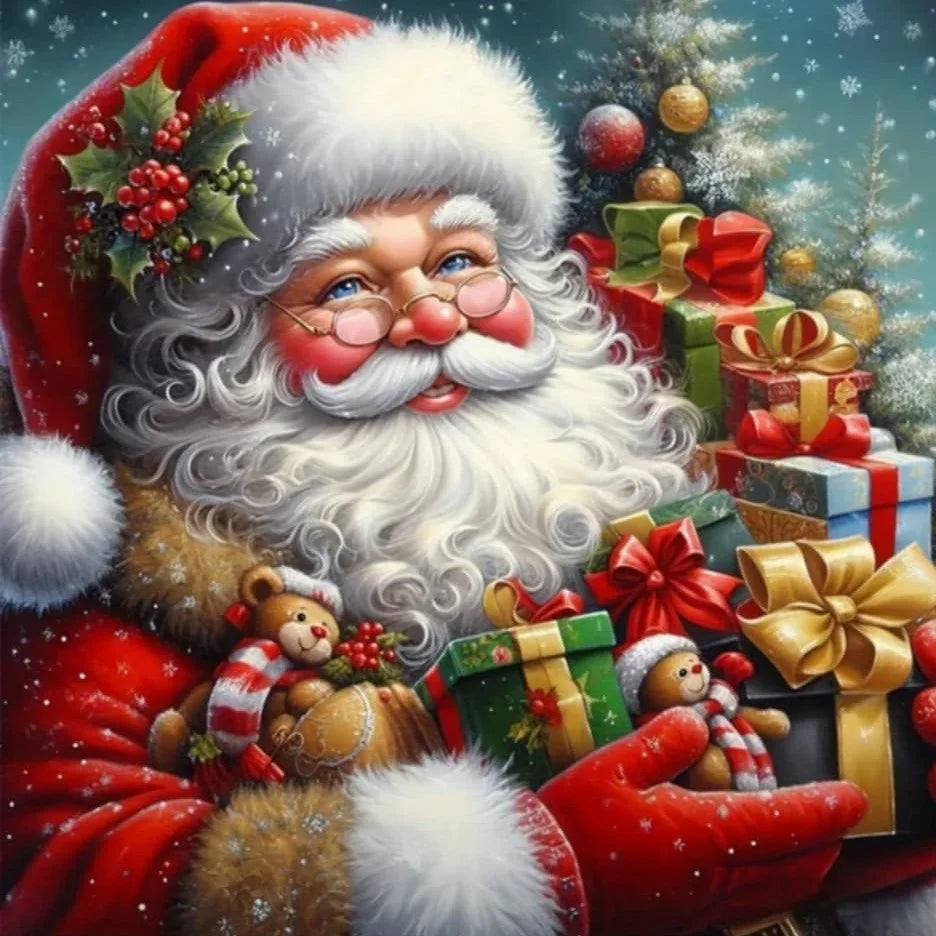 Diamond Art 30 x 30 cm Pictures w/Magnetic Frame