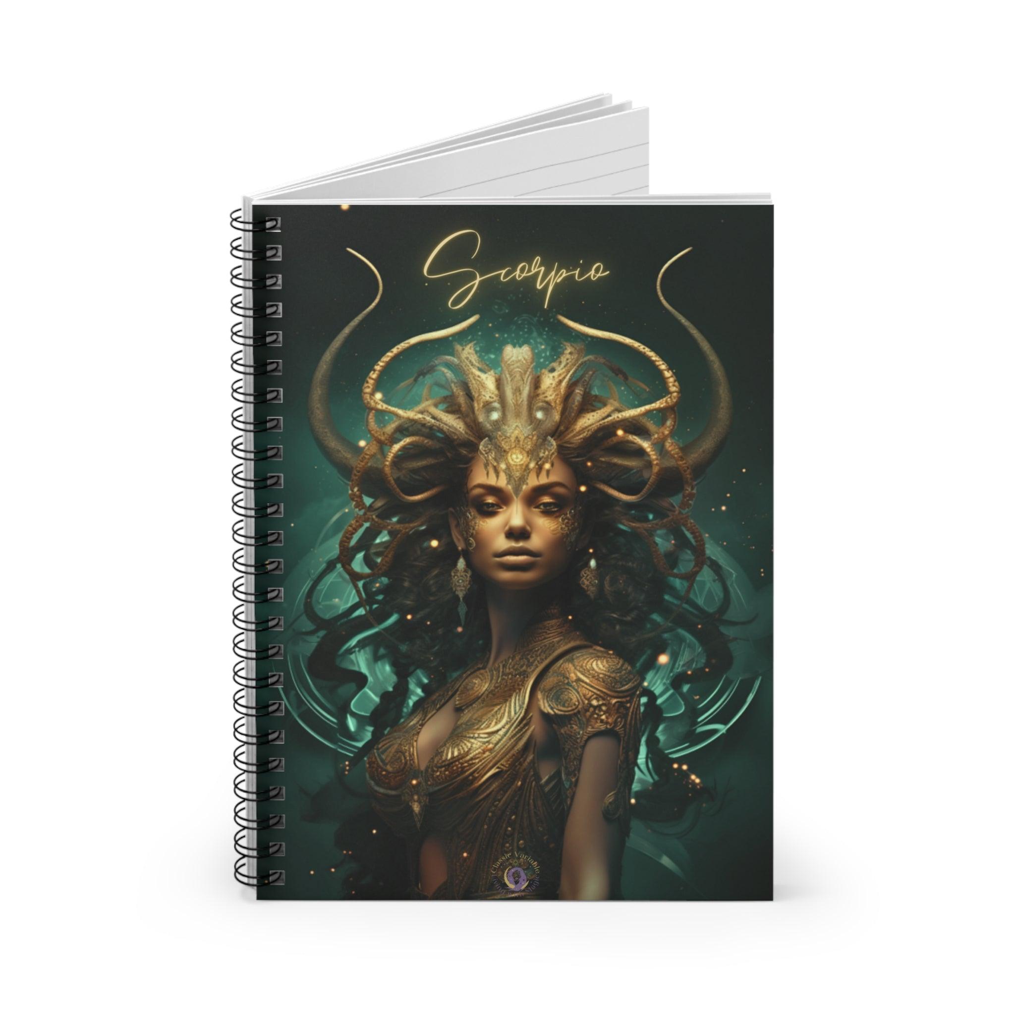 Scorpio Spiral Notebook - Ruled Line - Classic Variable