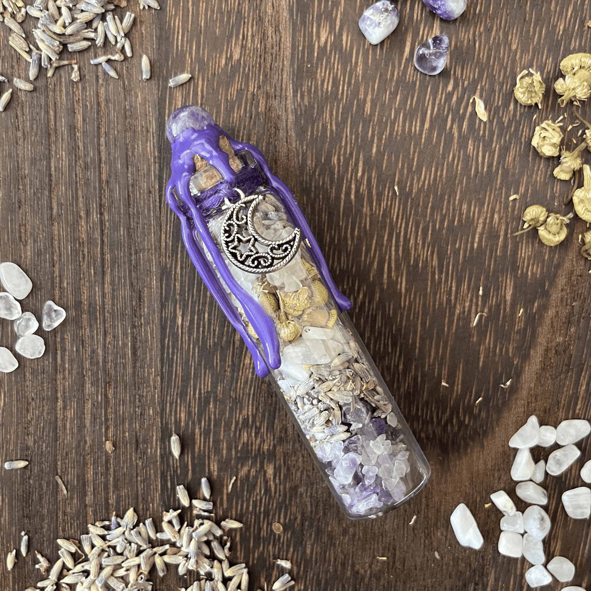 Serenity Moon Spell Jar, Intention Jar, Witch's Spell Bottle - Classic Variable