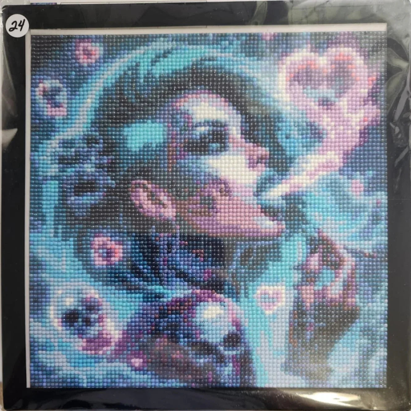 Diamond Art 30 x 30 cm Pictures w/Magnetic Frame