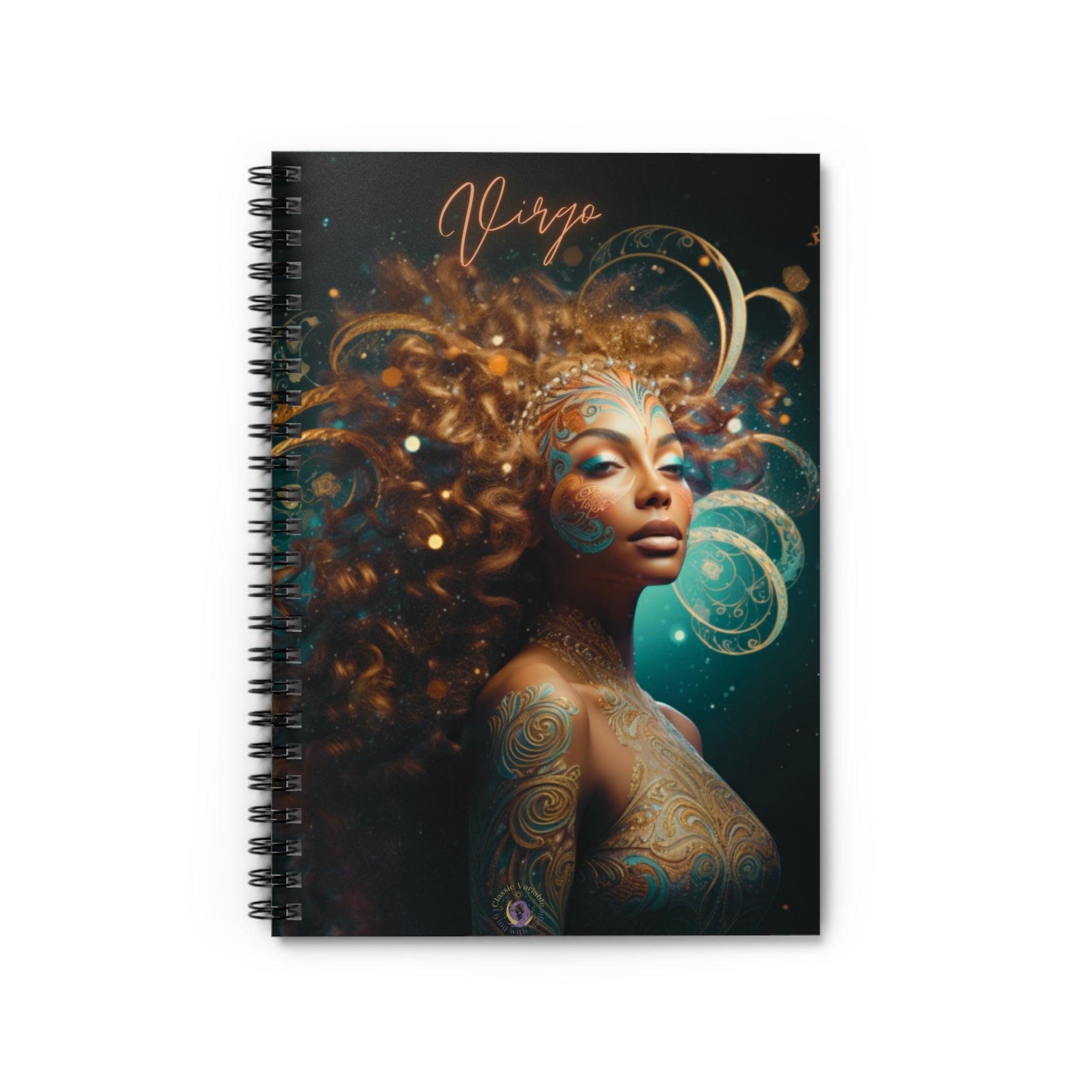 Virgo Spiral Notebook - Ruled Line - Classic Variable
