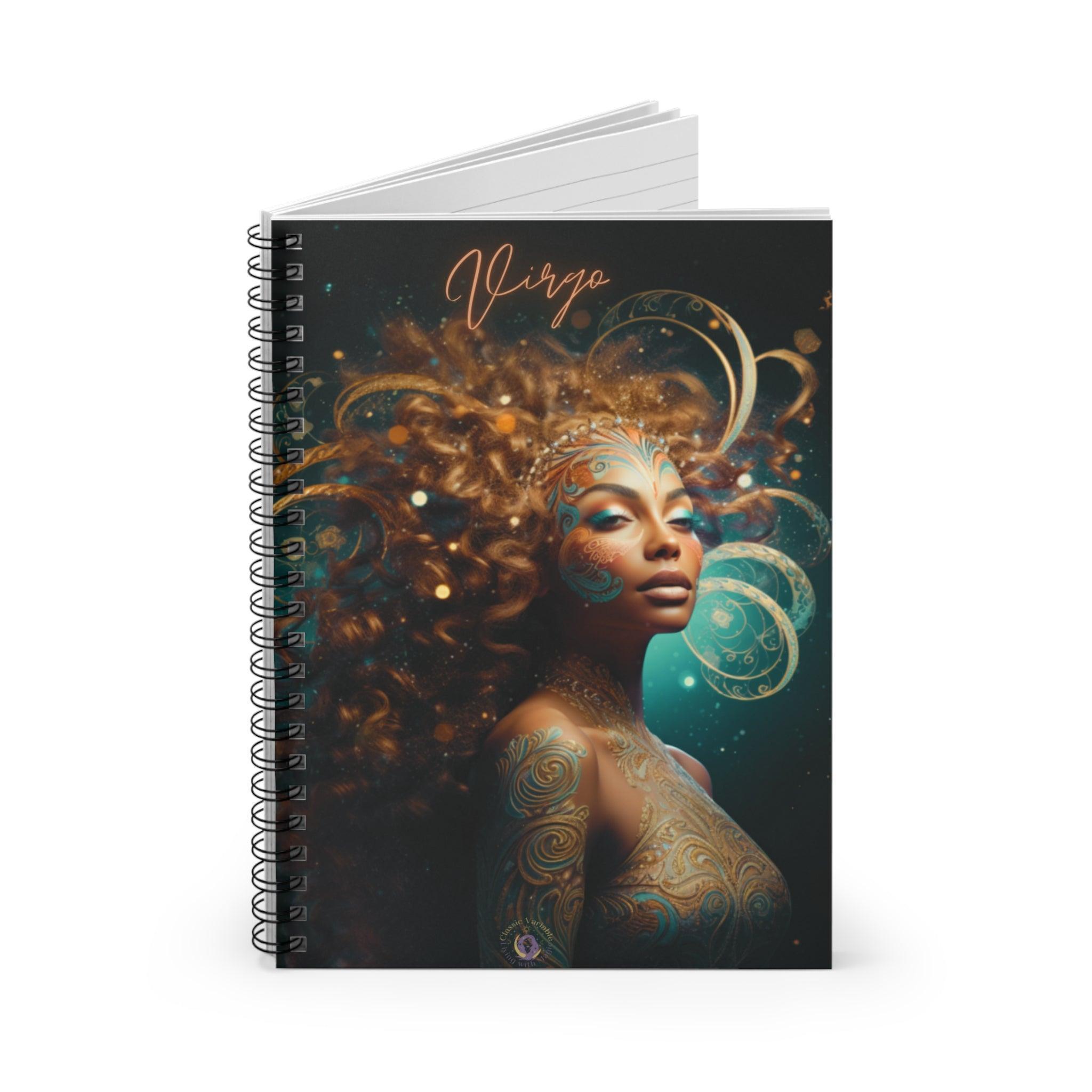 Virgo Spiral Notebook - Ruled Line - Classic Variable