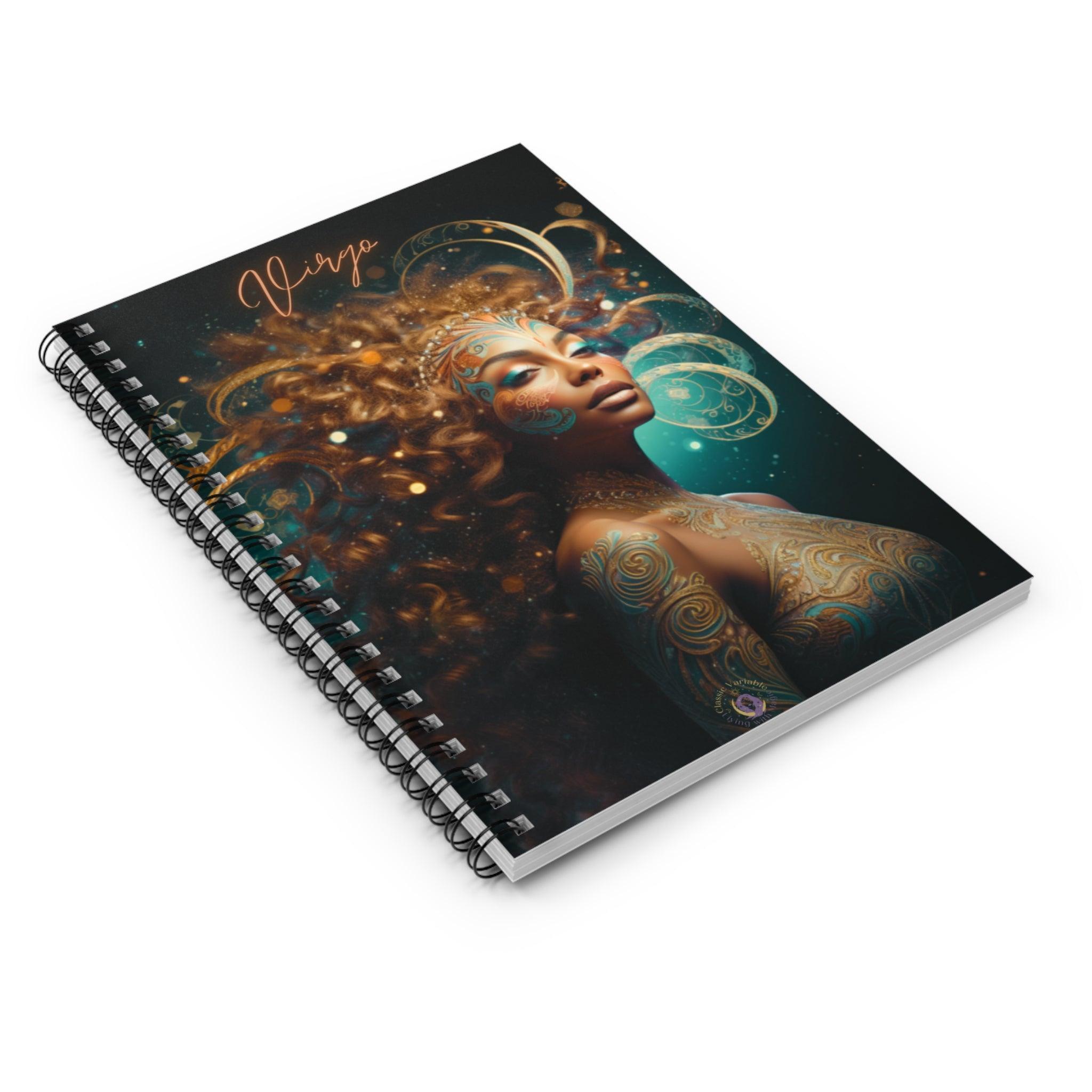 Virgo Spiral Notebook - Ruled Line - Classic Variable