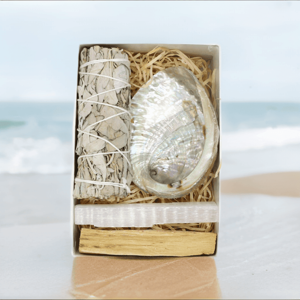 White Sage Mini Smudge Gift Set Manifestation Box - Classic Variable