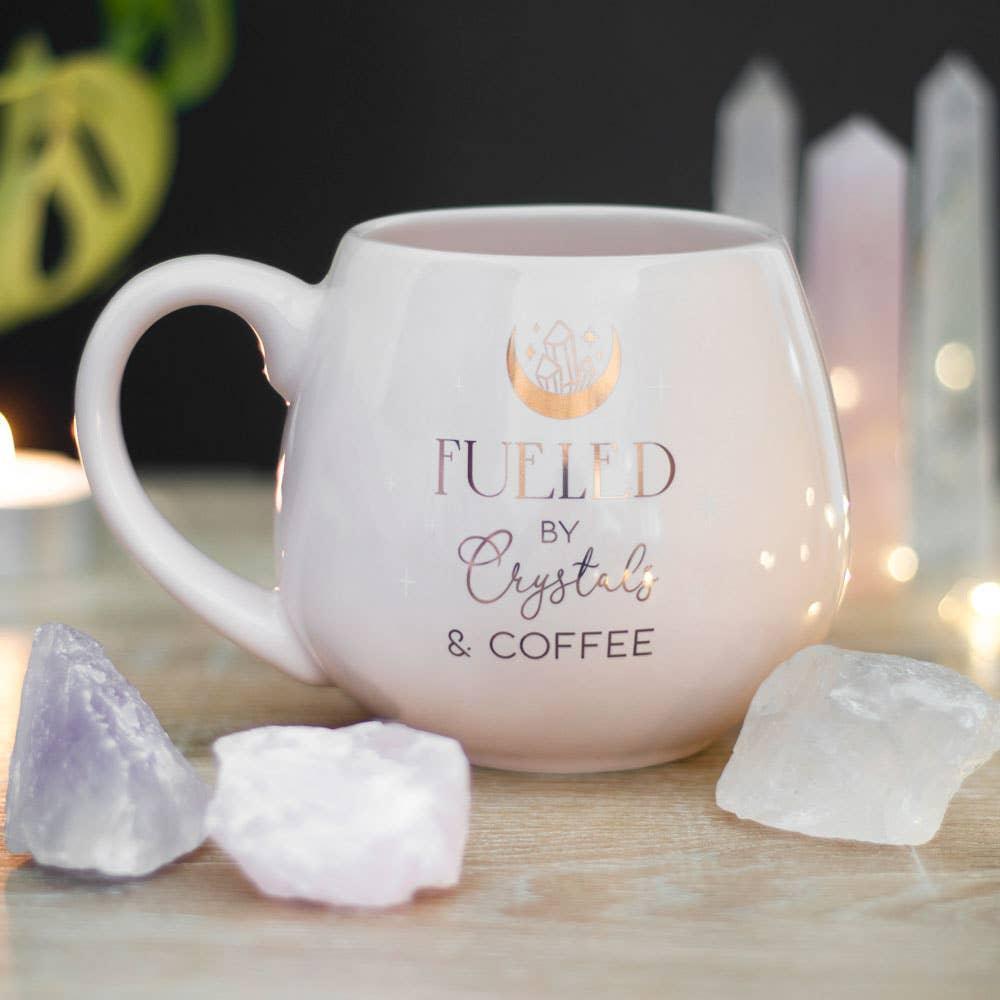 Crystals and Coffee Rounded Mug - Classic Variable