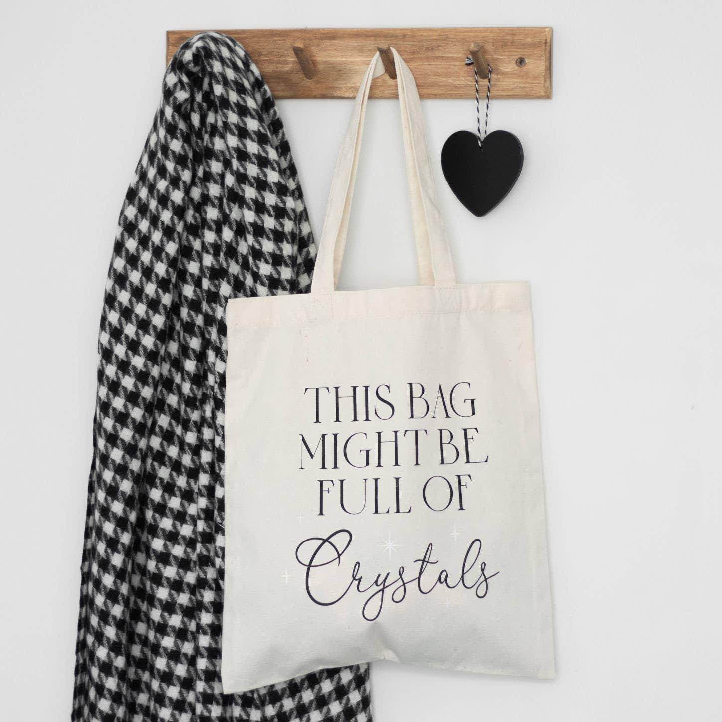 Full of Crystals Polycotton Tote Bag - Classic Variable