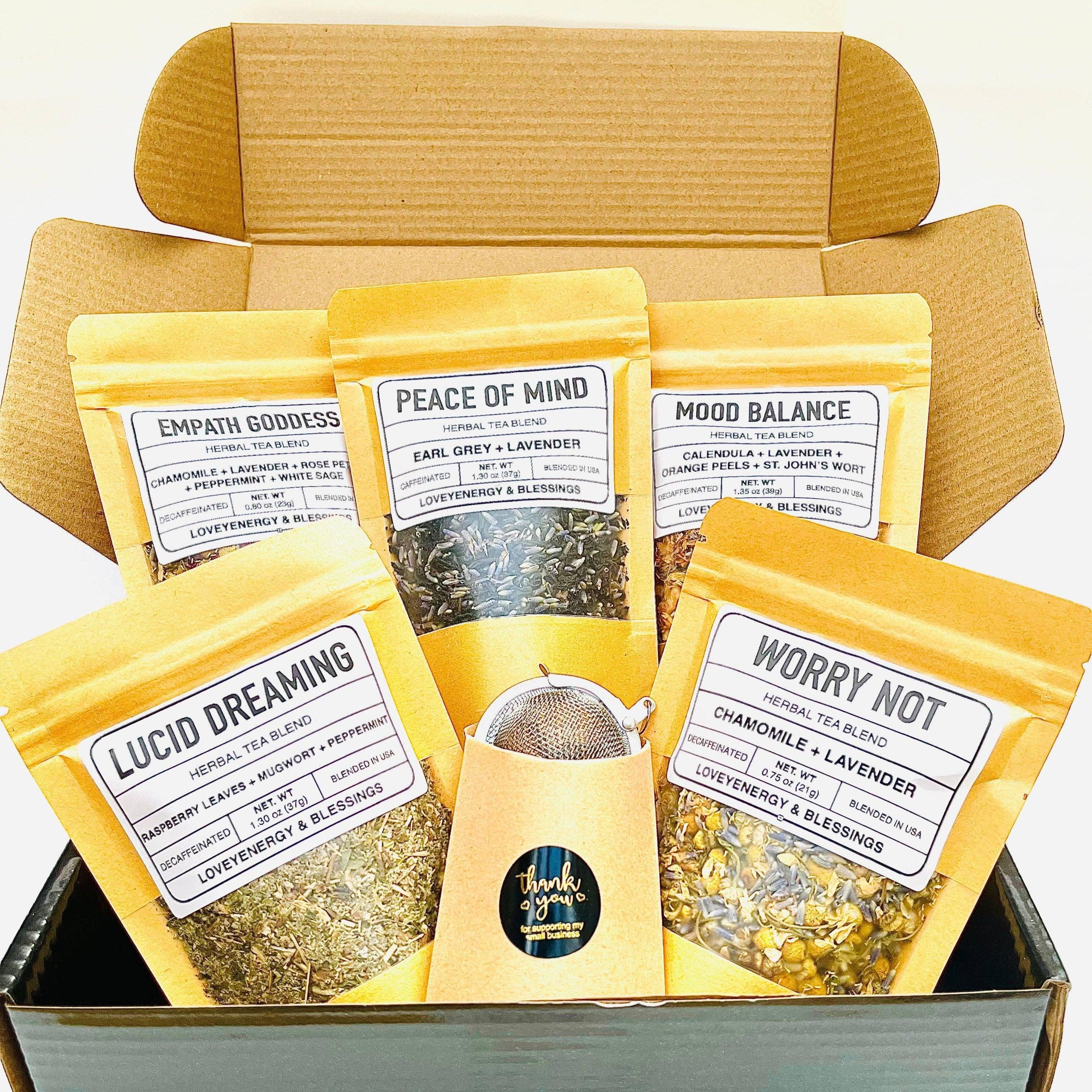 Loose Leaf Tea Starter Kit Gift Box - Classic Variable