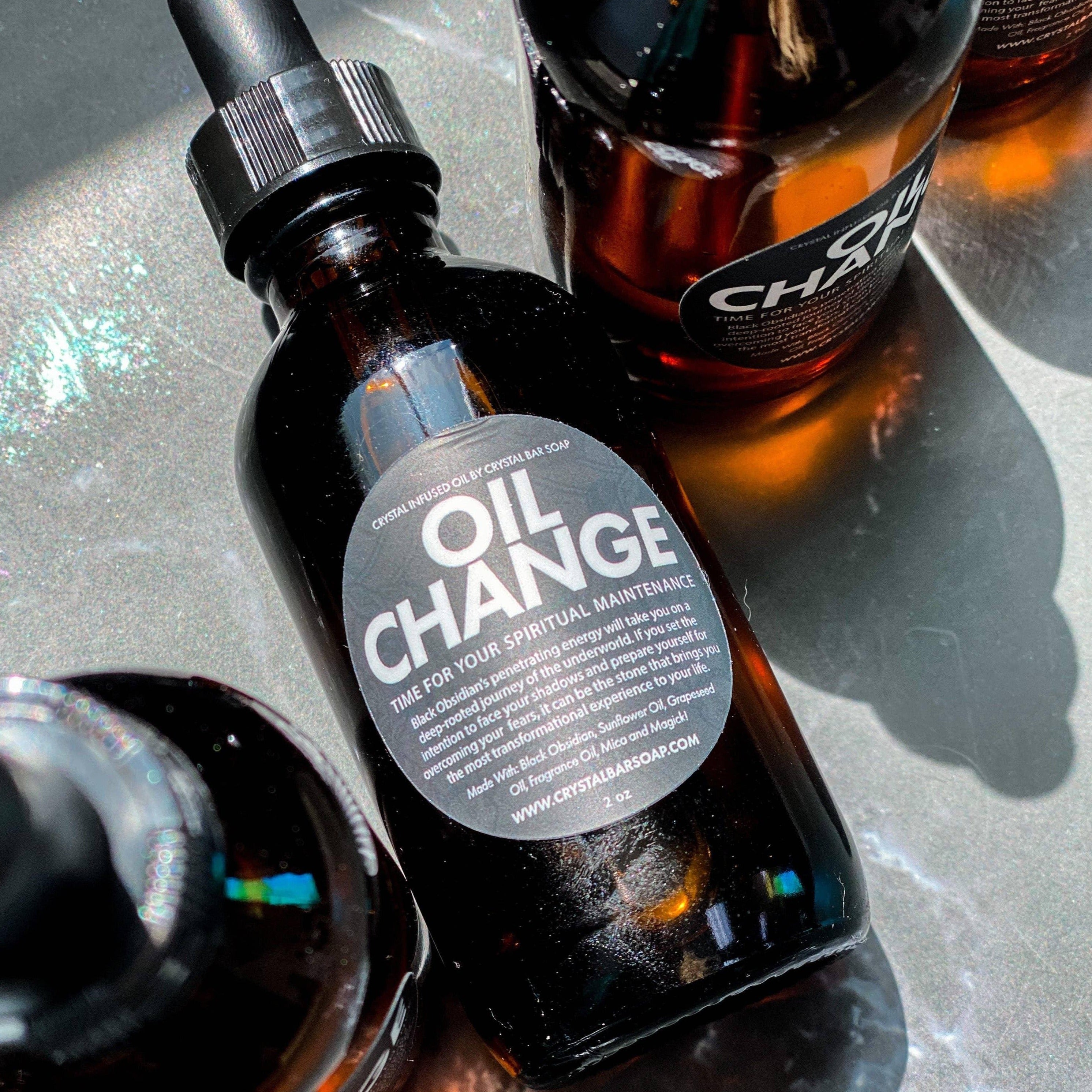 Oil Change - 2oz Crystal Infused Bath and Body Oil - Classic Variable